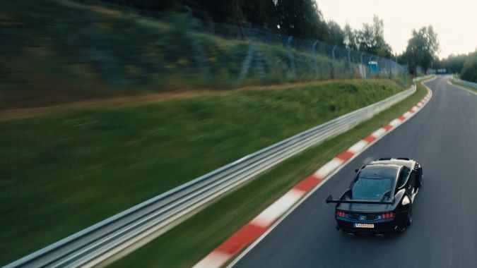 El Mustang GTD se lució en Nürburgring