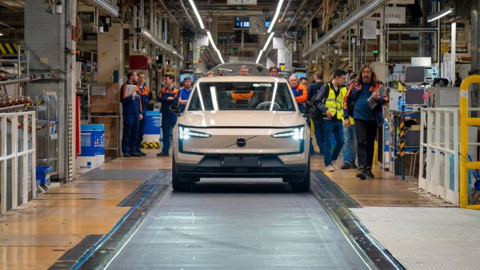 El Volvo EX30 en plena producción