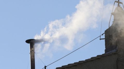 Humo Blanco en el Vaticano