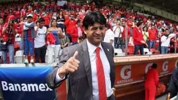 Toluca Edo. de Mexico, 21 de Julio de 2013. Jose Cardozo durante el partido correspondiente a la jornada 1 de la Liga Bancomer MX entre Toluca vs Pachuca celebrado en el estadio Nemesio Diez "La Bombonera de Toluca". Foto: Imago7/Luis Licona
