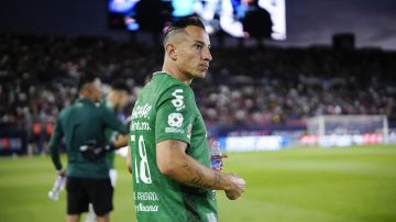 San Luis Potosí, San Luis Potosí, 16 de febrero de 2025. , durante el partido correspondiente a la jornada 7 del torneo Clausura 2025 de la Liga BBVA MX, entre el Atlético San Luis y los Esmeraldas del León, realizado en el estadio Alfonso Lastras. Foto: Imago7/Sebastián Laureano Miranda