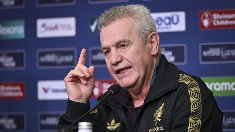 Javier Aguirre, director técnico de la selección de de fútbol de México.