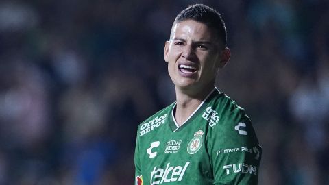 James Rodríguez no participará en el Mundial de Clubes con el León.