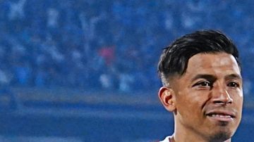 Ciudad de México, 1 de mayo de 2025. Foto de equipo de Cruz Azul, durante el partido de vuelta de las Semifinales de la Champions Cup de la CONCACAF 2025, entre la Máquina Celeste del Cruz Azul y los Tigres de la UANL, realizado en el estadio Olímpico Universitario. Foto: Imago7/ Manlio Contreras