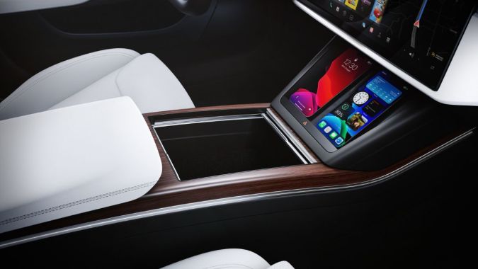 Interior del Tesla Model S