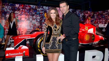 Jacky Bracamontes y Martín Fuentes