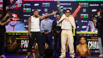 Jake Paul vs. Chávez Jr - Hollywood Press Conference