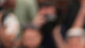 Robert Pattinson, left, and Jennifer Lawrence pose for photographers at the photo call for the film 'Die, My Love' at the 78th international film festival, Cannes, southern France, Sunday, May 18, 2025. (Photo by Scott A Garfitt/Invision/AP)