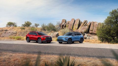 Los nuevos modelos Toyota Corolla Cross 2026