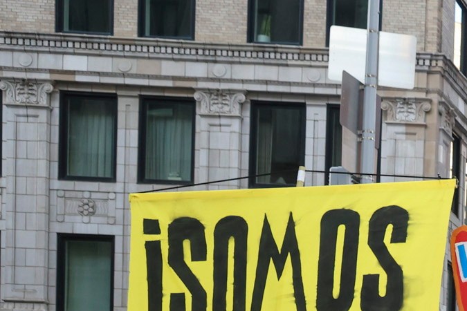 Miles se manifestaron el 1 de Mayo en Nueva York.