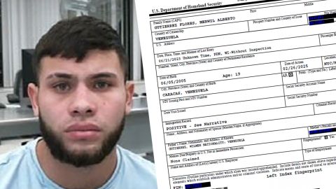Merwil Alberto Gutiérrez Flores está preso en CECOT.