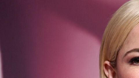 Michelle Williams attends the premiere of FX's "Dying for Sex" at the SVA Theatre on Wednesday, April 2, 2025, in New York. (Photo by Evan Agostini/Invision/AP)