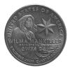 Moneda de 25 centavos de Wilma Makiller