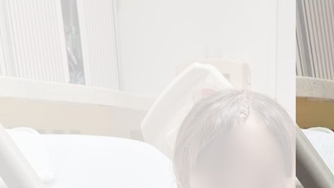 La niña tiene un tumor poco común en el cerebro.