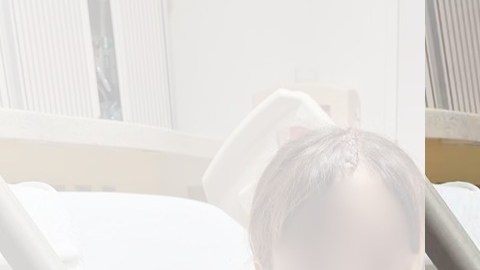 La niña tiene un tumor poco común en el cerebro.
