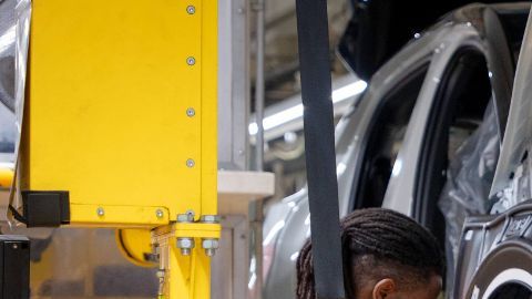 Producción del Volvo EX30