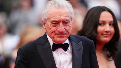 Robert De Niro, left, and Helen Grace De Niro pose for photographers during the opening ceremony of the 78th international film festival, Cannes, southern France, Tuesday, May 13, 2025. (Photo by Scott A Garfitt/Invision/AP)