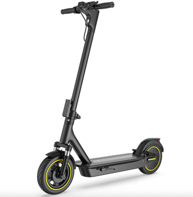 Este scooter eléctrico es ideal para largas distancias.