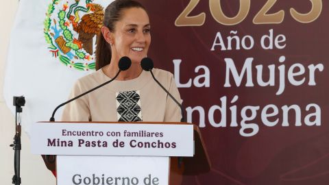 Sheinbaum informó del rescate de al menos 21 de los 65 cuerpos de los mineros que quedaron de la mina Pasta de Conchos.
