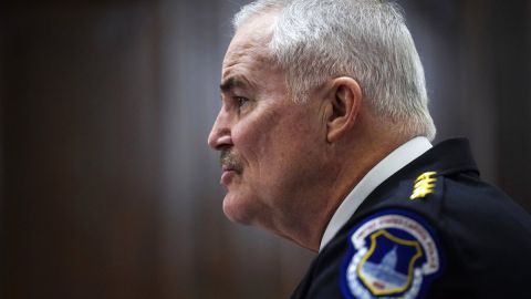 John Thomas Manger, exjefe de la Policía del Capitolio