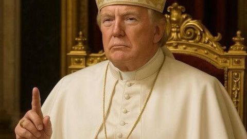 Las críticas que desató Trump con una imagen generada por IA donde aparece como Papa y que compartió la Casa Blanca