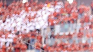Rafael Nadal durante su ceremonia de homenaje en París.