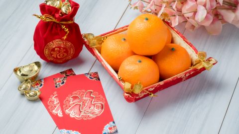 Las mandarinas tienen un simbolismo poderoso en la cultura china.