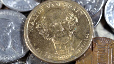 Así es el dólar presidencial Martin Van Buren 2008 que buscan los coleccionistas