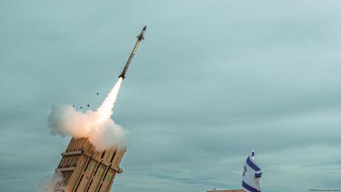 Israel bombardeó Siria en respuesta a dos proyectiles