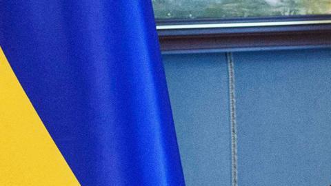 El ministro de Defensa de Alemania, Boris Pistorius, y el presidente de Ucrania, Volodimir Zelenski.