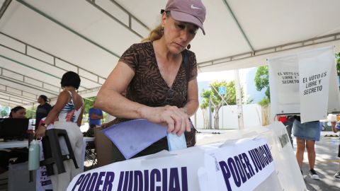 México realiza votación para la histórica elección al poder judicial
