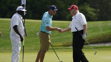 Bryson DeChambeau y el presidente Donald Trump se conocen desde hace 8 años.