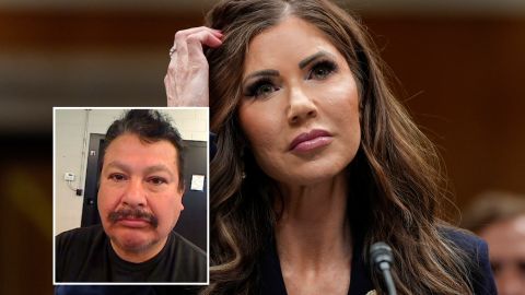 La secretaria Kristi Noem difundió una carta falsamente atribuida a Ramón Morales Reyes.