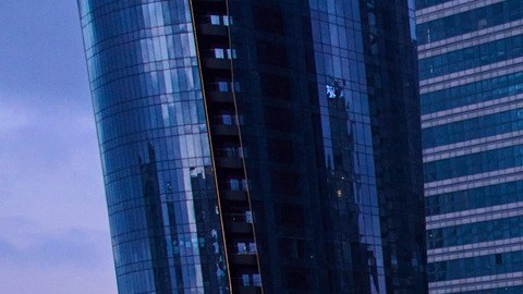 En Tel Aviv se desplegaron anuncios para agradecer a Trump.
