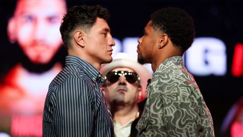 Camarón Zepeda y Shakur Stevenson