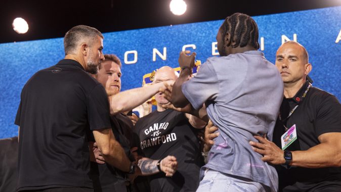 Canelo Álvarez y Terence Crawford