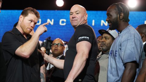 Canelo Álvarez vs. Terence Crawford Press Conference at Fanatics Fest, New York City