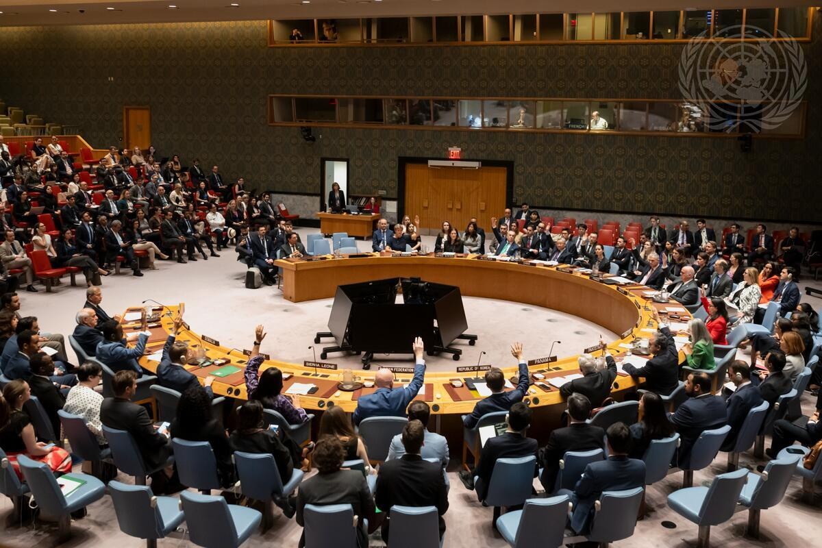 Una resolución del Consejo de Seguridad de la ONU pidiendo el alto el ...