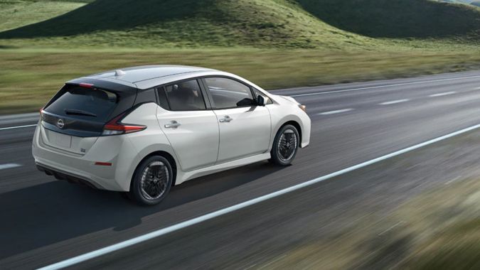 El Nissan Leaf en la pista
