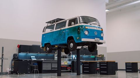 El histórico Volkswagen T2 bus