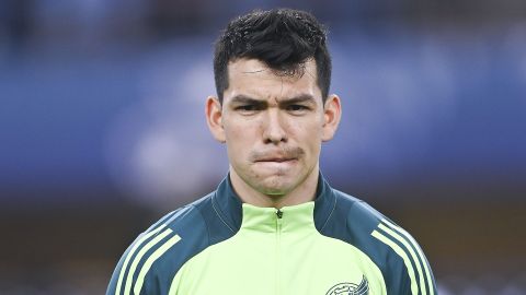 Arlington, Texas, Estados Unidos, 25 de marzo de 2024. Hirving Lozano durante el partido de la final del Final Four de la Liga de Naciones de la Concacaf 2023-2024, entre la Selección Nacional de México y la Selección de Estados Unidos, celebrado en el AT&T Stadium. Foto: Imago7/ Etzel Espinosa