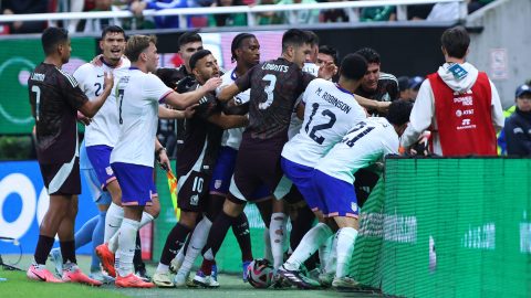 Zapopan, Jalisco, 15 de octubre de 2024. , durante un partido amistoso internacional, entre la Selección Nacional de México y la Selección de Estados Unidos, celebrado en el estadio Akron. Foto: Imago7/ Juan Carlos Cubeyro.