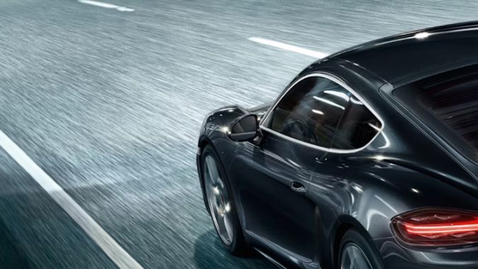 La elegancia del Porsche Cayman