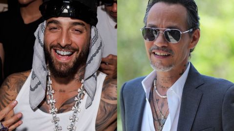 Maluma y Marc Anthony