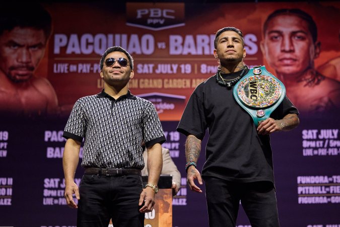 Manny Pacquiao-Mario Barrios Press Conference