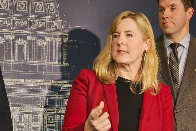 Melissa Hortman, líder demócrata de la Cámara de Representantes en la Legislatura estatal