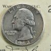 Moneda de 25 centavos de 1967