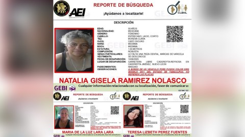 Personas desaparecidas