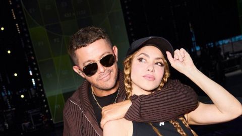Shakira y Alejandro Sanz