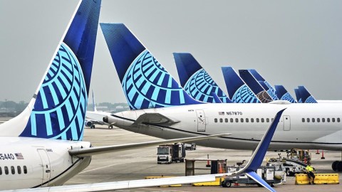 Aviones de United Airlines